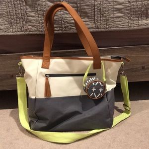 Cloud island diaper bag tote